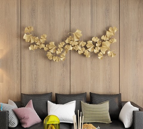 Арт-объект Inodesign Golden Ginkgo Leaves 83.080